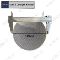 Auto Parts Catalytic Converter EURO 3 400cpsi 100*100mm Ceramic Exhaust Catalytic Converter Car Exhaust System