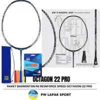 Raket Badminton RS Reinforce Speed Octagon 22 Pro Senar bawaan