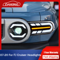 New Headlights For Toyota FJ Cruiser 2007-2020 DRL LED Cruiser Headlights Signal Blinker FJ Cruiser + Dynamic Turning Light