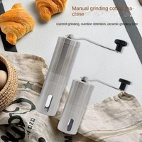 Coffee Grinder Hand-operated Grinder Stainless Steel Manual Grinder Ceramic Coffee Washable Machine Coffee Supplies