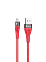 U53 สายชาร์จข้อมูล USB to Micro-USB 1.2 เมตร สีแดง