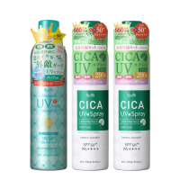【Ajuste 愛伽絲】高效防曬噴霧 320ml 三入組(-8度C涼感降溫/SPF50/PA++++)