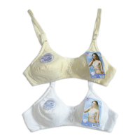 【Oluna 歐露娜】文正 台灣製 32-38 成長型 無鋼圈 內衣 胸衣(學生內衣 女童內衣 小女內衣 國中內衣)