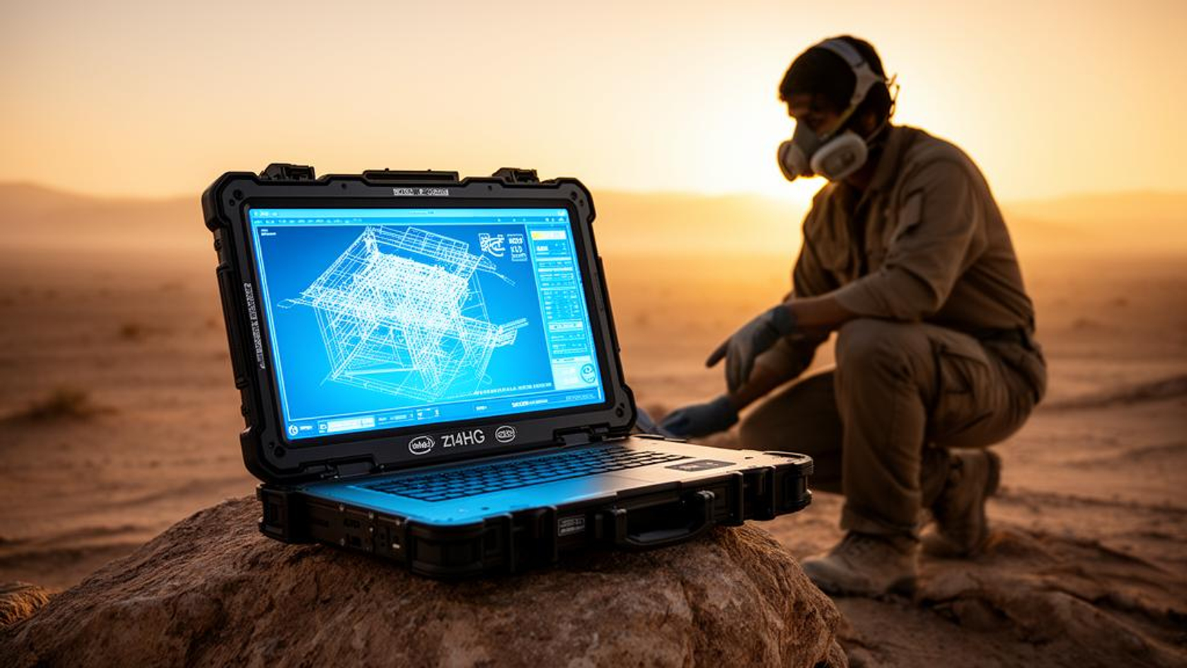 Durabook】世界初のAI対応頑丈ワークステーション「Z14I-HG」を発表