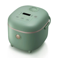 Little bear mini rice cooker intelligent automatic household kitchen rice cooker 1-2 people small rice cooker soup container