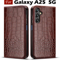 For Cover Samsung A25 Case Samsung Galaxy A25 5G phone case flip leather Shockproof Book wallet Cover Samsung A25 5G Case Etui