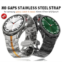 快拆不鏽鋼錶帶 蝴蝶扣表帶 適用三星 Galaxy Watch FE 7 4044mm 6 classic 43mm