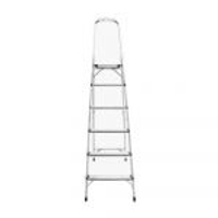 Surestep Dura Lite Ladder FT-6 6ft, Aluminum Ladder with Handrail, Featherweight