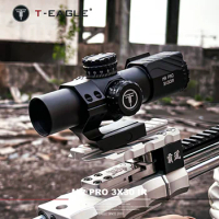 T-Eagle MR Pro 3x30IR Compact Lunettes Hunting Rifle Scope Optical Weapon Sight Airgun Riflescope With One-piece Picatinny Mount