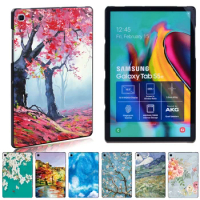 2020 Slim Painting tablet Cover Case for Samsung Galaxy Tab A A6/Tab A/Tab E/Tab S5E High-quality plastic tablet case + pen