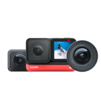 Insta360 One R Customization Dual Lens Motorcycle version: Anti-shake Intelligence for Motion Panorama Camera Digital Camera