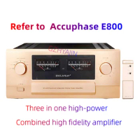 Study Accuphase E-800 Integrated Amplifier Bi-wire Dual Output Double output amplifier A+B A/B output switch 2*350W