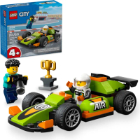 【LEGO 樂高】LT60399 城市系列 - 綠色賽車