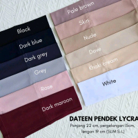 DATEEN PENDEK LYCRA HANDSOCKS SARUNG TANGAN MUSLIMAH LENGAN HANDSOCK