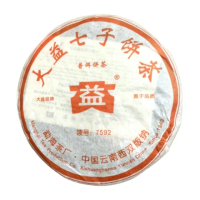 【茶韻】普洱茶2006年大益7592熟茶餅357g一餅 茶葉禮盒(附茶樣10g.收藏盒各1)