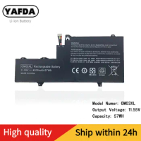 YAFDA NEW OM03XL Laptop Battery For HP EliteBook X360 1030 G2 863167-171 HSN-I04C OM03 HSTNN-IB7O 863167-1B1 11.55V 57WH
