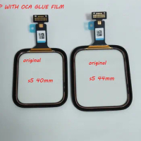 1pcs Original 38mm 42mm 40mm 44mm LCD Touch Screen Digitizer Glass with oca Panel For Apple Watch series2 3 4 5 6 Replace+Sticke