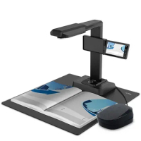 20MP HD High Speed Document Camera Flatten Book Scanner Visualizer Education Presenter With Preview Screen