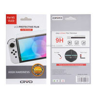 【序號MOM100 現折$100】OIVO NS Switch OLED 主機 鋼化玻璃螢幕保護貼 0.33mm IV-SW161【現貨】【GAME休閒館】HD0450