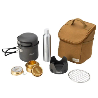 【Coleman】酒精燃料爐鍋組/登山爐.酒精爐.戶外爐(CM-38863)