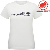 Mammut 長毛象 QD Logo Print T-Shirt AF Women 女款 亞版快乾短袖T恤 1017-02022 00473 白 PRT3