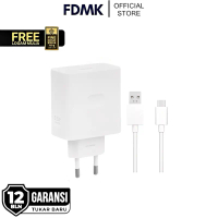 [ Garansi 1 Tahun ] Charger for OPPO 33W SuperVOOC 1 Paket Adaptor + Kabel Type-C Fast Charging