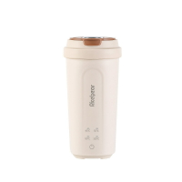 燒水杯電熱水杯小型便攜式旅行加熱杯辦公室燒水壺迷你USB保溫杯【Snowbelle優選】