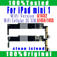 Original Free iCloud A1432 WiFi Version for Ipad MINI 1 Motherboard for iPad mini1 A1454 or A1455 For IPad Mini 1 Logic boards