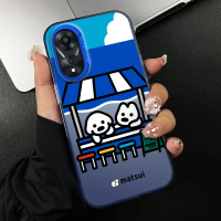 เคสโทรศัพท์, สำหรับ OPPO A78 5G, A58 5G, A58X 5G, A78 5G, A1X 5G, กึ่งชายหาด, โปร่งใส, บางเฉียบ, ฝ้า