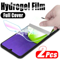 2pcs Hydrogel Film For Samsung Galaxy A52s A52 A22 5G 4G Water Gel Full Cover Screen Protectors Sansung A 52S 22 52 S 5 4 G 600D
