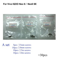Full Set Screws For Vivo IQOO Neo 6 Screw on Motherboard Mainboard Replacement For Vivo IQOO Neo 6SE