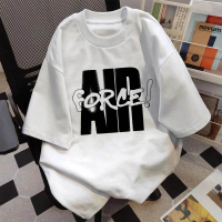 Baju Kaos Tshirt Tee Baggy Oversize AIR FORCE Bfashion Premium Cotton 24s BF Atasan Katun