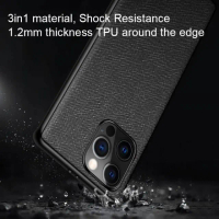 IPHONE 12 PRO MAX / 12 PRO / 12 MINI SOFT CASE CANVAS CROSS PATTERN