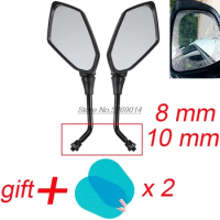 Original Motorcycle Mirrors Side mirror with waterproof cover for Hold 700 Accessories Keeway Superlight 125 Ysl Bag 6600 Xt