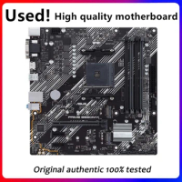 Used motherboard For ASUS PRIME B550M-K Motherboard Socket AM4 For AMD B550M B550 Original Desktop PCI-E 4.0 m.2 sata3 Mainboard