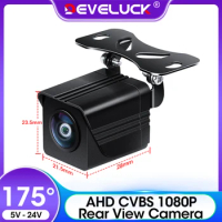 AHD 1080P Car camera CVBS 175° Vehicle Rear View Camera Reverse Fisheye Lens Night Vision IP68 Waterproof Universal