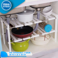 promo RAK PANCI BAWAH DAPUR SINK WASTAFEL KOLONG 2 SUSUN POT SEPATU BUMBU Anak Mainan