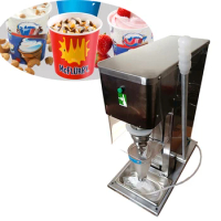 Snacks equipments frozen yogurt real fruits ice cream blender maker mixer machine