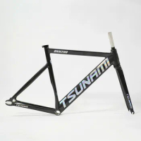 TSUNAMI SNM200 Frameset 700C Aluminum Fixed Gear Bike Frame Racing Track Fixie M/L Size High Quality