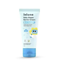 Loluna Baby Diaper Barrier Cream dengan 5x Ceramide Krim Ruam Popok Bayi Zinc Oxide