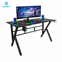[NỘI THẤT 5C] Bàn Làm Việc, bàn gaming kèm phụ kiện Giá treo tai nghe + Giá đựng cốc, Bàn học kích t