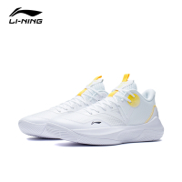 【LI-NING 李寧】音速 Team Low 男子 透氣清涼 籃球鞋 標準白(ABPS023-4)