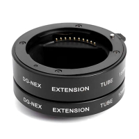 Camera Extension Tube Kit Metal Auto-focus Macro 10mm 16mm Professional Lenses Accessories for Sony NEX E-Mount Camera