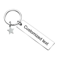 Personalized Custom Keychain Friendship Key chain Best Friends key rings Soul Sister Appreciation Gift