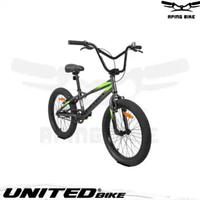 Sepeda United FLOSS 01 20 inch Sepeda Anak Sepeda BMX 20 Dbased United D Based GY-GN-BK
