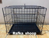 Kandang Besi Lipat uk 50x40x30 Kandang Kucing Kelinci Anjing