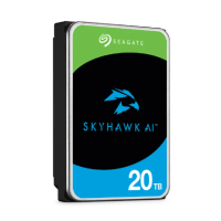 【SEAGATE 希捷】SkyHawk 20TB 3.5吋 7200轉 256MB 監控內接硬碟(ST20000VE002)