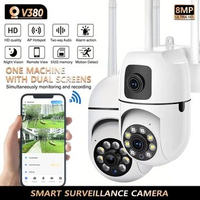 SKY - CCTV V380 Pro Kamera Outdoor IP Camera WiFi 8MP 1080P Full HD Security Cameras Outdoor IP66 X3