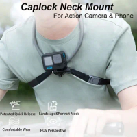 Adjustable Head Strap Belt Mount with Phone Clamp & J Hook Mount