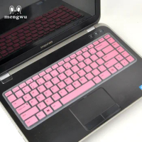 For Dell New Inspiron 14R N4110 N4120 N4050 14V 14VR 14RR 13Z M411R M4040 M4110 7520 NEW Silicone Keyboard Skin Cover Protector